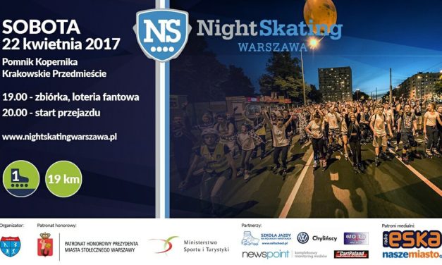 Rusza 7 sezon Nightskating Warszawa